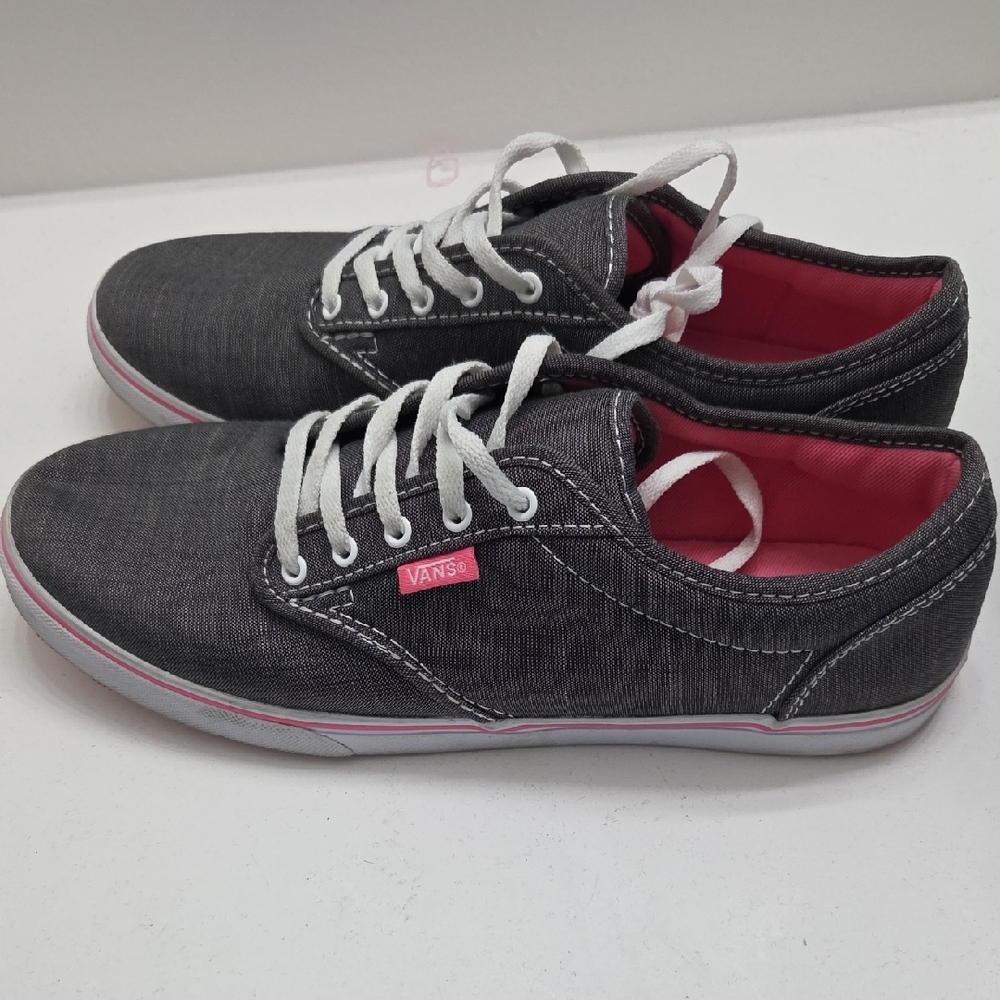 Vans Charcoal and Pink Casual Shoes